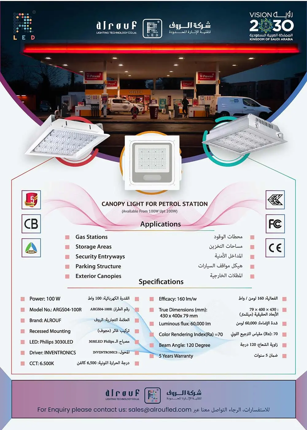 Alrouf Low Intensity Aircraft Warning Light
