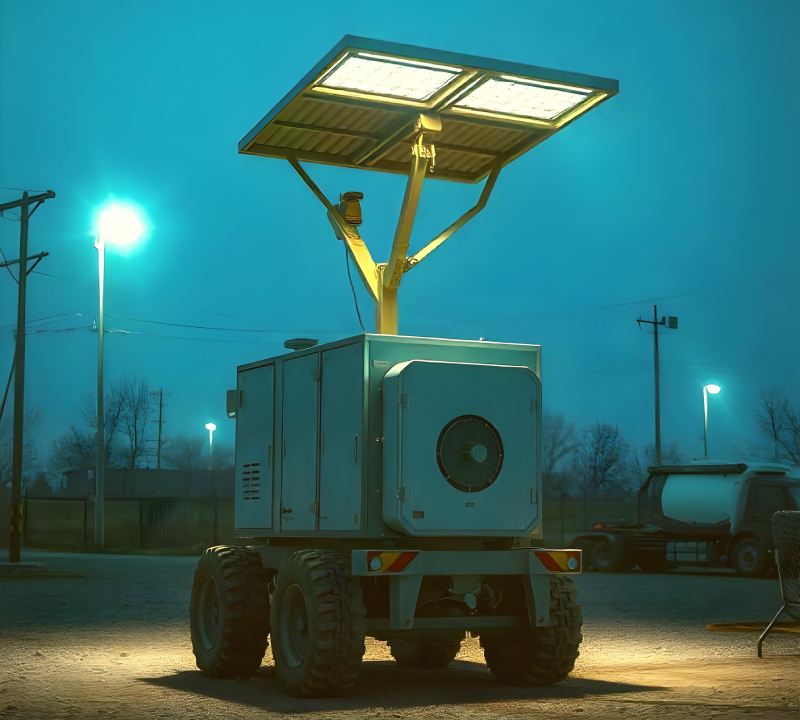 Revolutionising Outdoor Illumination With Solar Powered Led Light Towers Blog