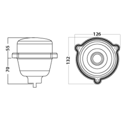 Alrouf Low Intensity Airport Warning Light Type B 1